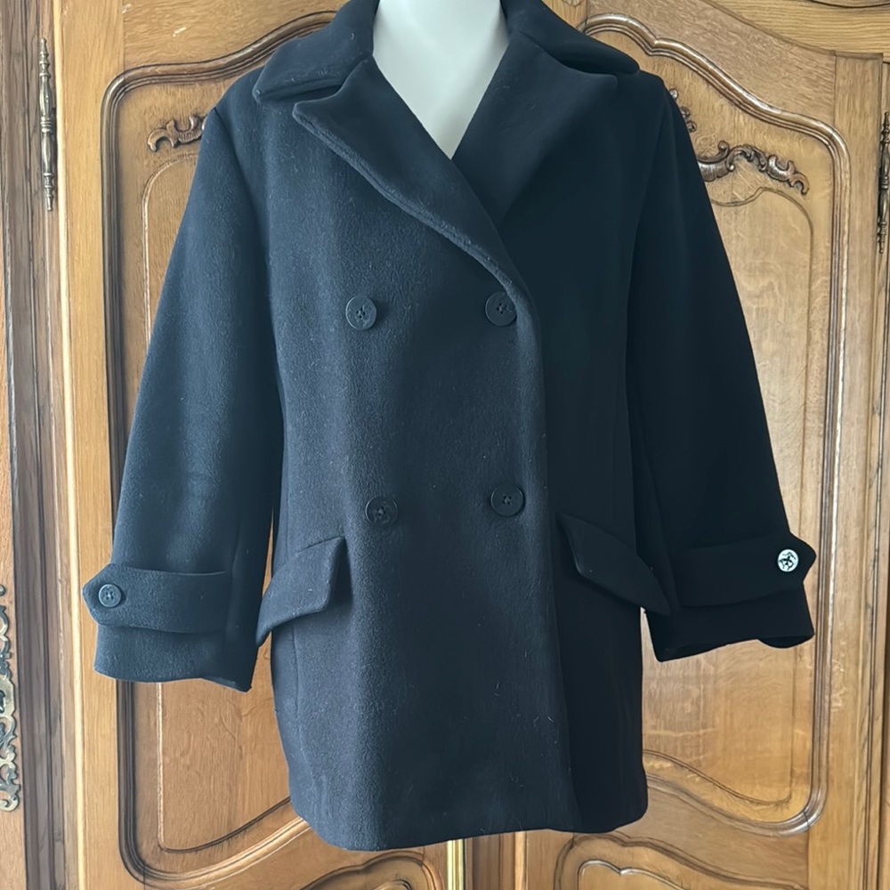 Brooks brothers navy Double-Breasted Coat